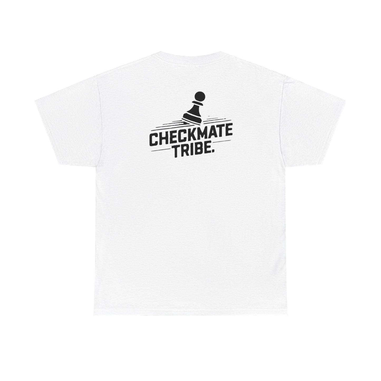 Checkmate tribe™- White Oversized Tee