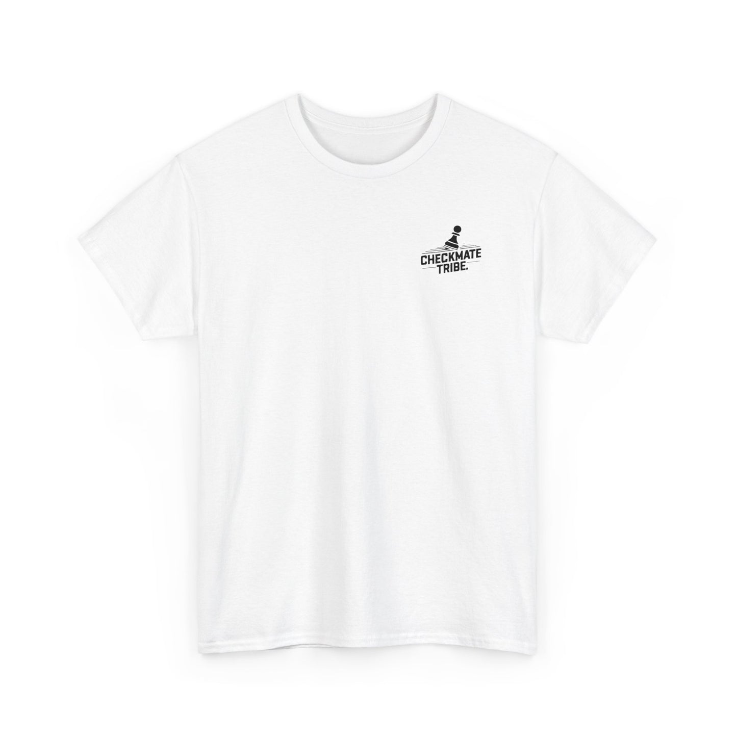 Checkmate tribe™- White Oversized Tee