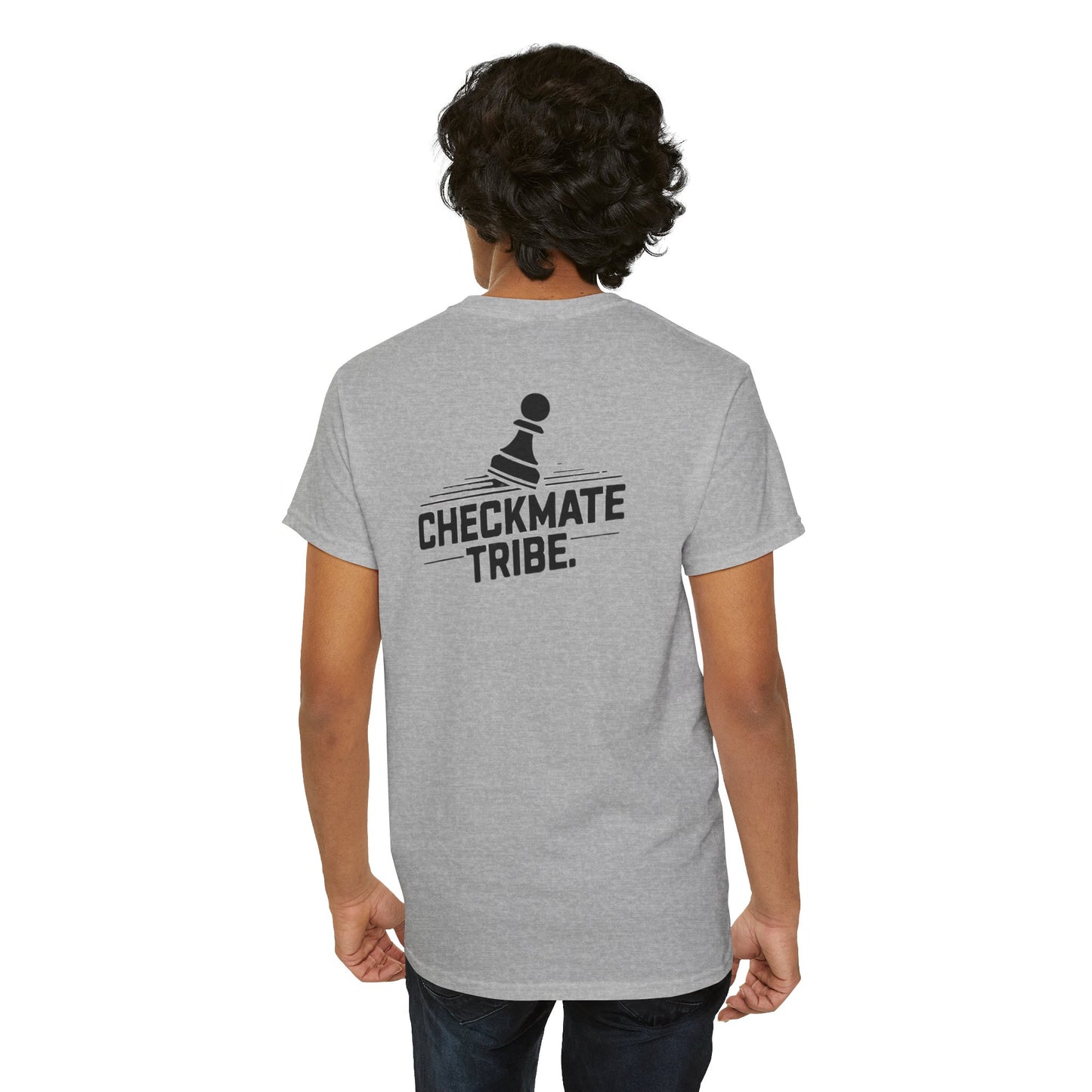 Checkmate tribe™ - Grey Oversized Tee