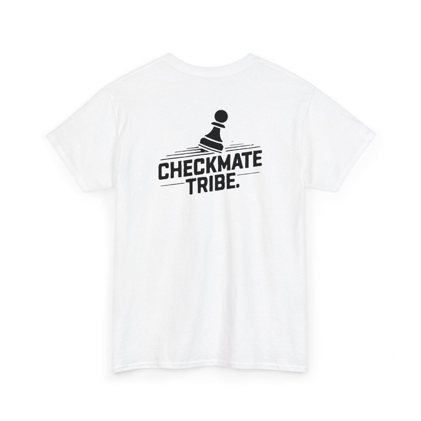 Checkmate tribe™- White Oversized Tee